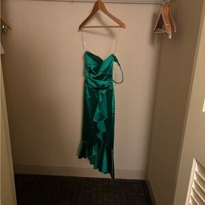 Green Cocktail Dress